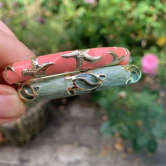 Jiu Long Xing Hinged bangles - Picture 2 of 4